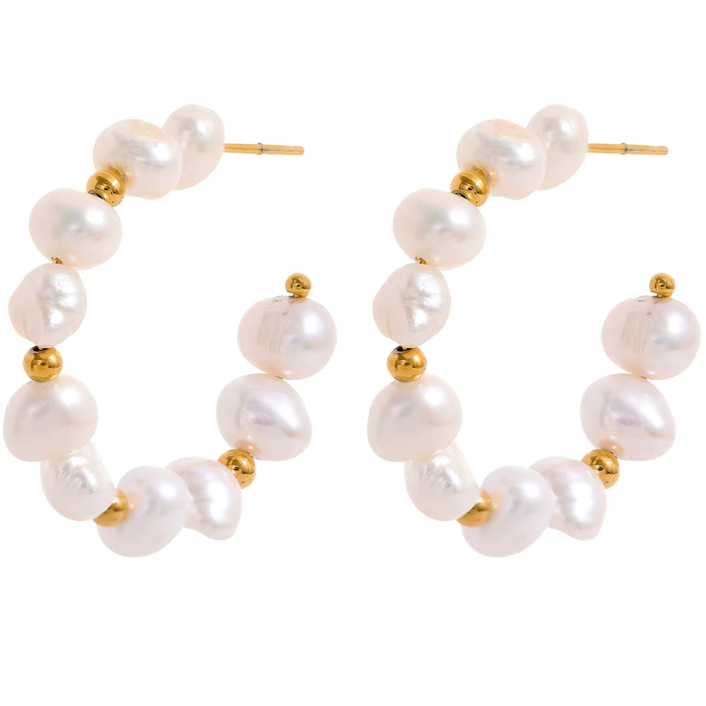 Opaline Hoops