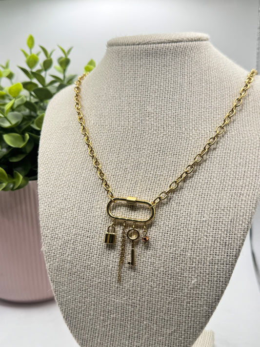 Luna Lock Necklace